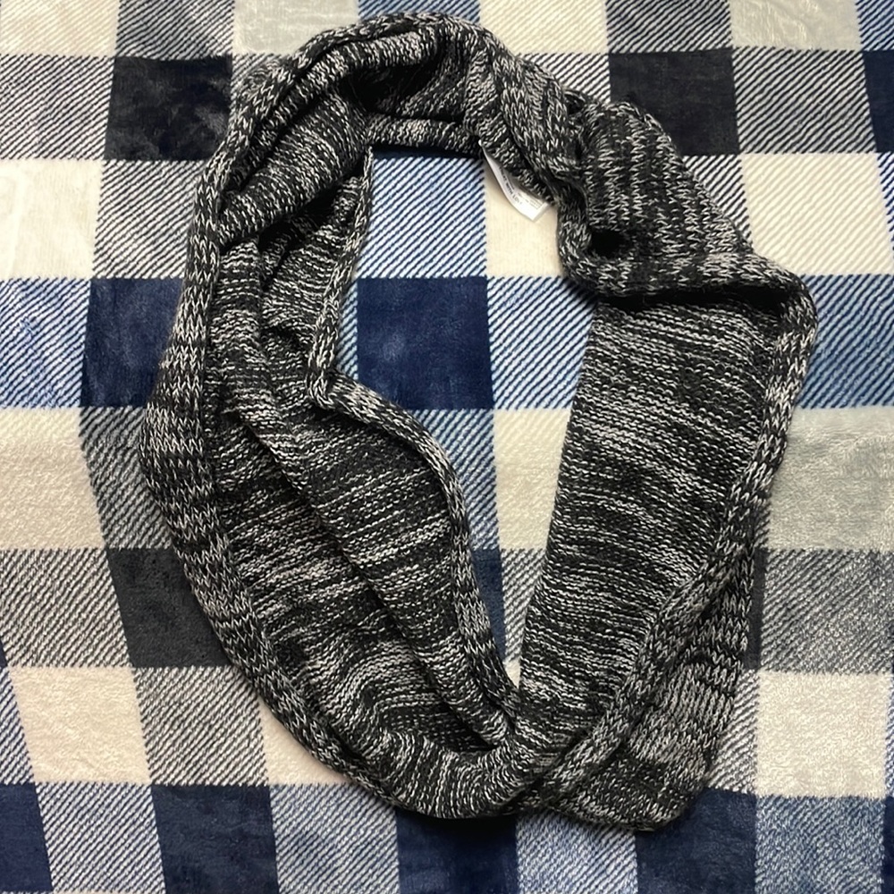 Black & White Infinity Scarf